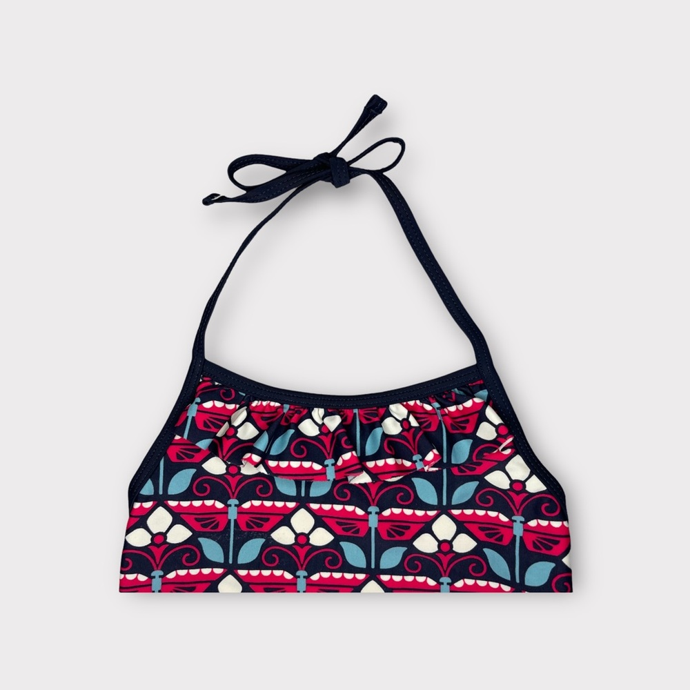 Tea Collection Pattern Halter Swim Top - Picture 2 of 6